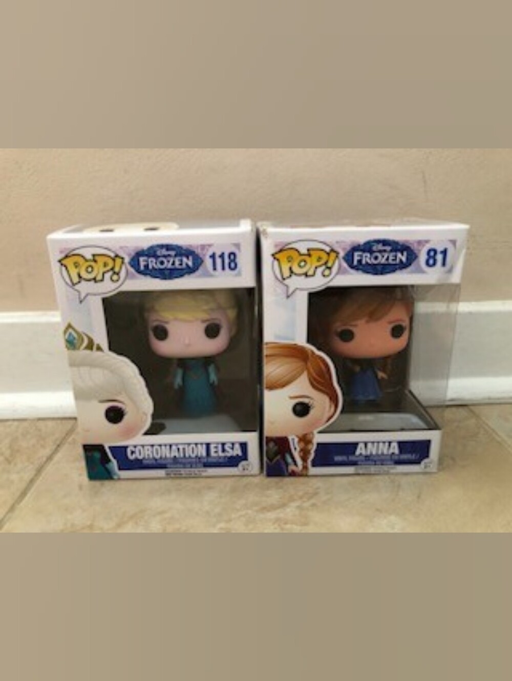 Funko POP! Frozen Coronation Elsa & Anna-New